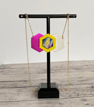 Load image into Gallery viewer, Necklace - geometric/hexagonal
