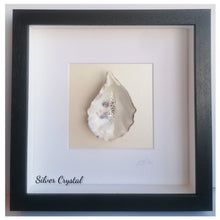 Load image into Gallery viewer, Oyster Shell - Silver Crystals
